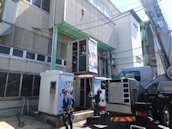 既設盤 撤去の写真